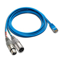 StudioHub CABLE-XLRMF Dual XLR Female/XLR Male to RJ45 Male Adapter Cable - 6 Foot