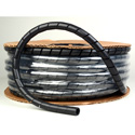 Spiral Wrap 1/2inx100ft Spool Black