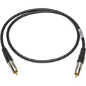 Sescom Digital Audio Cable Canare SPDIF RCA Male to RCA Male Black - 1.5 Foot