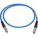 Photo of Sescom Digital Audio Cable Canare SPDIF RCA Male to RCA Male Blue - 1.5 Foot