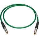 Photo of Sescom Digital Audio Cable Canare SPDIF RCA Male to RCA Male Green - 1.5 Foot