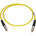 Photo of Sescom Digital Audio Cable Canare SPDIF RCA Male to RCA Male Yellow - 1.5 Foot