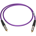 Photo of Sescom Digital Audio Cable Canare SPDIF RCA Male to RCA Male Purple - 10 Foot