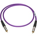 Photo of Sescom SPDIF Digital Audio Cable Canare SPDIF RCA Male to RCA Male Purple - 15 Foot