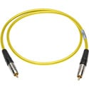 Photo of Sescom SPDIF Digital Audio Cable Canare SPDIF RCA Male to RCA Male Yellow - 3 Foot