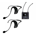 Special Projects EVO-PEEP1 2 EVO-E Water Resistant Headset Mics - 1 EVO-PREC Portable Receiver Li-Ion