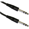 Photo of Connectronics 1/4in Stereo Male-Male 1/4in Stereo Molded Audio Cable 10Ft
