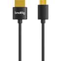 SmallRig 3040 Ultra Slim 4K HDMI C (Mini) Male to HDMI A (Standard) Male Adapter Cable for Camera Rigs - 13.78in/35cm