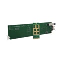 ShieldRock SROG-12G-RXRX openGear 12G-SDI Optical Extender with SFP+ Dual Receiver and Rear Module - SM/MM - LC