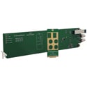 ShieldRock SROG-12G-TXRX openGear 12G-SDI Optical Extender with SFP+ Transceiver and Rear Module - SM/MM - LC