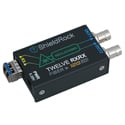 ShieldRock TWELVE RXRX 12G-SDI Optical Extender Dual Receiver - LC - 6.2 Mile Range