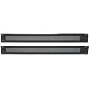 Snap-On Rack Panels 1U-M101 1RU Ventilation Mesh Rack Cabinet Panels - 19 Inch - 2 Pack Bundle