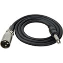 XLR Male to 1/4-Inch Male Audio Cable 10 Foot