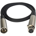 SuperSaver Series XLR Male to XLR Female Cable 6 Foot