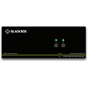 Black Box SS2P-SH-HDMI-UCAC Secure Single-Monitor KVM Switch with NIAP 3.0 Certified-2-Port/HDMI 4K60/USB/Audio/CAC/GSA