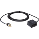 Photo of Laird SSPC20A-NC Heavy Duty 20-Amp 12/3 AC Power Extension Cord with Rubberized Quad Box - 15 Foot