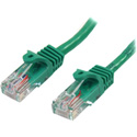 Photo of StarTech 45PATCH25GN Snagless Cat5e UTP Patch Cable - Green - 25 Foot