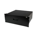 Startech 4UDRAWER 4RU Black Steel Storage Drawer for 19in Server Racks and Cabinets