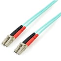 StarTech A50FBLCLC3 Multimode Duplex 50/125 Fiber Optic Cable - LC/LC - 3 Meter