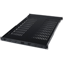 Photo of Star Tech 1RU Adjustable Vented Server Rack Mount Shelf for 19 Inch AV/Networking Equipment