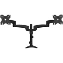 Photo of StarTech ARMDUAL Desk-Mount Dual Monitor Arm - Articulating - Displays up to 24 Inches / 30lbs