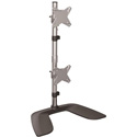 StarTech ARMDUOVS Vertical Dual Monitor Stand for up to 27 In Monitor