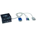 NTI ST-C5KVMRS-R-600 PS/2 KVM & RS232 Receiver Remote Unit