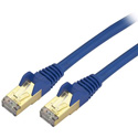 Photo of StarTech C6ASPAT25BL Cat6a Ethernet Patch Cable - Blue - 25 Foot