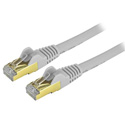 Photo of StarTech C6ASPAT25GR Cat6a Ethernet Patch Cable - Gray - 25 Foot
