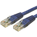 Photo of StarTech C6PATCH100BE Molded Cat6 UTP Patch Cable - Blue - 100 Foot