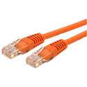 Photo of StarTech C6PATCH50OR Molded Cat6 UTP Patch Cable - Orange - 50 Foot
