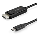 Photo of StarTech CDP2DP141MBD USB-C to DisplayPort 1.4 Cable - Bi-Directional - 3.3 Foot