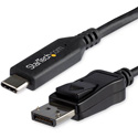 StarTech CDP2DP146B USB-C to DisplayPort 1.4 Cable - 8K - 6 Foot