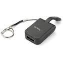 Photo of StarTech CDP2DPFC Portable USB C to DisplayPort Adapter with Keychain