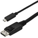 StarTech CDP2DPMM1MB USB-C to DisplayPort Adapter Cable - 3.3 Foot