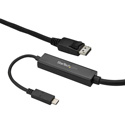 Photo of Startech CDP2DPMM3MB USB-C to DisplayPort Cable - 4K 60Hz - Black - 9.8 Foot (3m)