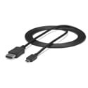 Photo of Startech CDP2DPMM6B USB-C to DisplayPort Cable - 4K 60Hz - Black - 6 Foot (1.8m)