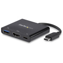 Photo of StarTech CDP2HDUACP USB Type-C to HDMI Adapter with PD and USB Port