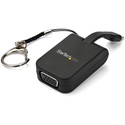 Photo of StarTech CDP2VGAFC Portable USB C to VGA with Keychain - 1080p