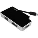 Photo of Startech CDPVGDVHDB Travel A/V Adapter: 3-in-1 USB-C to VGA DVI or HDMI - 4K