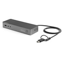 Photo of StarTech DK30C2DPEP Universal Laptop Docking Station - USB-C/USB-A/Displayport/HDMI/Ethernet - 100W PD