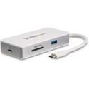 StarTech DKT3CHSD4GPD USB-C Multiport Adapter - SD Card Reader - 100W Power Delivery - 4K HDMI - GbE - 1x USB 3.0