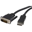 Startech DP2DVIMM10 - DisplayPort to DVI Video Converter Cable (M/M) - 10 Foot