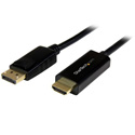 Photo of StarTech DP2HDMM1MB 3 ft DisplayPort to HDMI cable - DP to HDMI - 4K