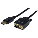 StarTech DP2VGAMM6 6 ft DisplayPort to VGA Cable - M/M