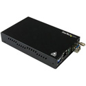 StarTech ET91000SM20 Gigabit Ethernet Copper-to-Fiber Media Converter - SM LC - 20km (12.4 Miles)