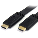 Photo of StarTech HDMIMM15FL Flat High Speed HDMI Cable with Ethernet - Ultra HD 4k x 2k HDMI Cable - HDMI to HDMI M/M - 15 Foot