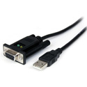 Photo of StarTech ICUSB232FTN 1 Port USB to Null Modem RS232 DB9 Serial DCE Adapter Cable with FTDI