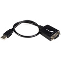 Startech ICUSB232PRO 1ft USB to RS232 Serial DB9 Adapter Hub with COM Retention