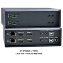 NTI - XTENDEX ST-IPUSB4K-L-VWDH  Dual Monitor 4K 10.2Gbps HDMI USB KVM Extender Over IP via Two CATx Cables - Local Unit